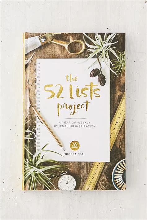 The 52 Lists Project A Year of Weekly Journaling Inspiration