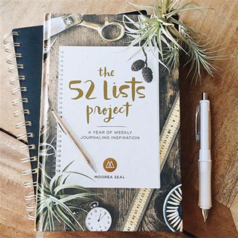 The 52 Lists Project A Year of Weekly Journaling Inspiration