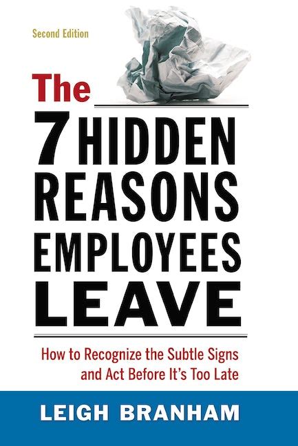 The 7 Hidden Reasons Employees Leave: How to Recognize the Subtle Signs and Act Before It&am PDF