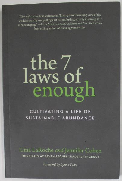 The 7 Laws of Enough Cultivating a Life of Sustainable Abundance Doc