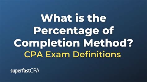 The 80-20-10 Rule: The Percentage of Completion Method Demystified