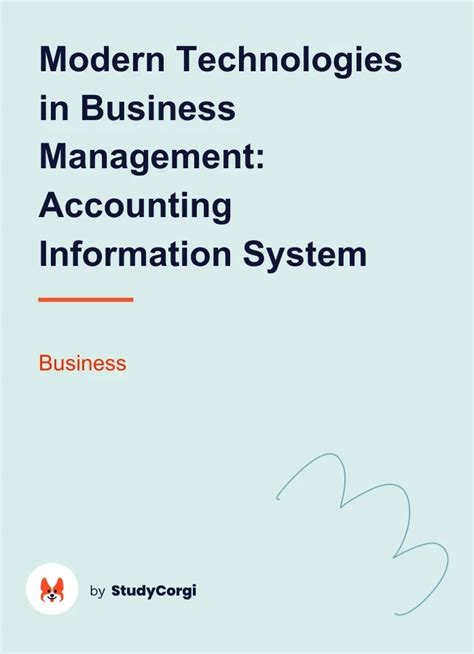 The Accounting Information System: A Cornerstone of Modern Business