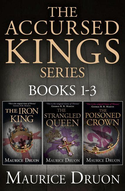 The Accursed Kings Series Books 1-3 The Iron King The Strangled Queen The Poisoned Crown Epub