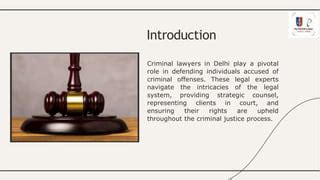 The Accused: Understanding the Intricacies of Criminal Defense