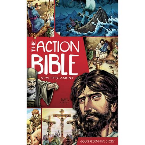 The Action Bible New Testament God s Redemptive Story Action Bible Series