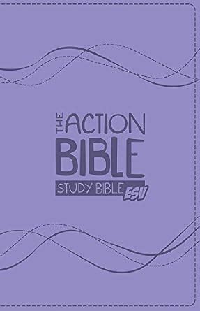 The Action Bible Study Bible ESV Lavender Reader