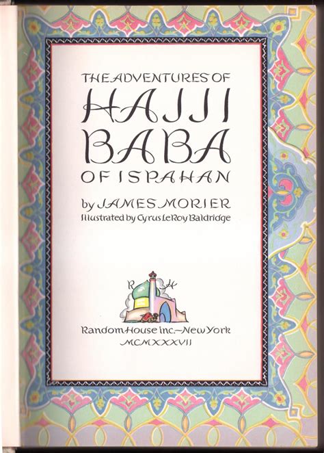 The Adventures of Hajjî Baba of Ispahan Kindle Editon