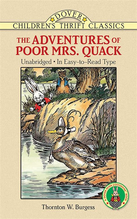 The Adventures of Poor Mrs Quack Dover Children s Thrift Classics Reader