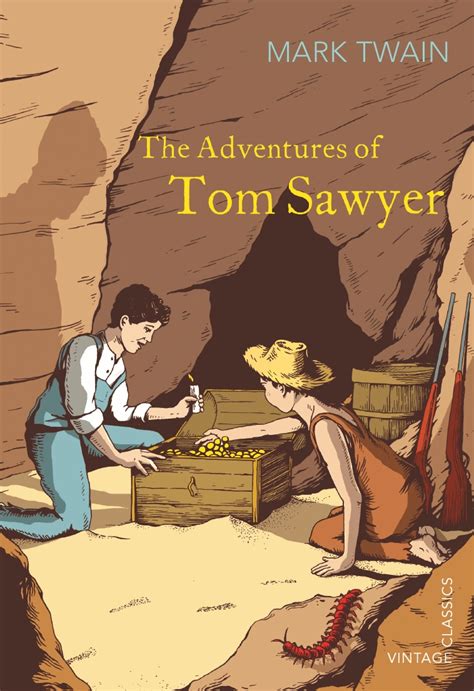 The Adventures of Tom Sawyer Faux Suede Cover with Gold Gilded Lettering Gift Book Reader