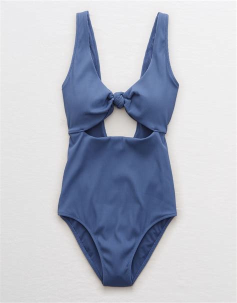 The Aerie Ribbed One-Piece Swimsuit