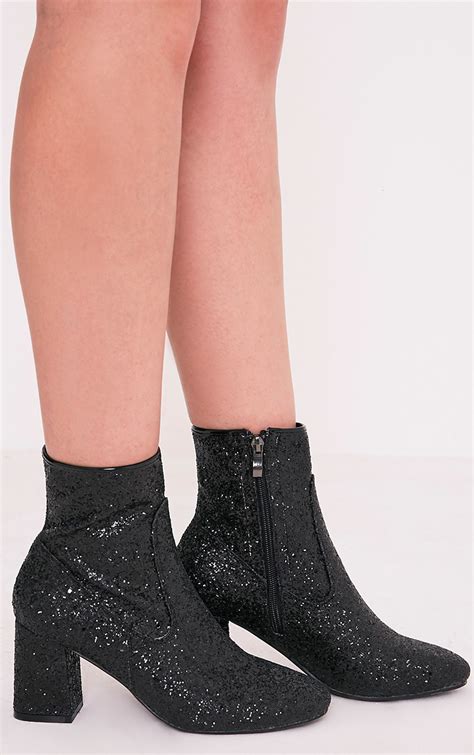 The Allure of Ankle Boots with Glitter