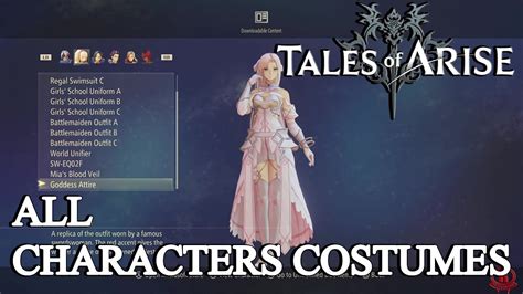 The Allure of Arise: Unraveling the Enchanting Costumes of Tales of Arise