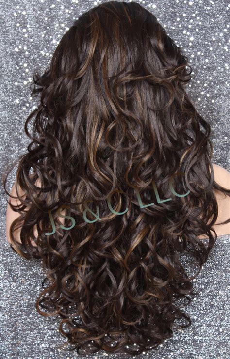 The Allure of Brown Curly Long Human Hair