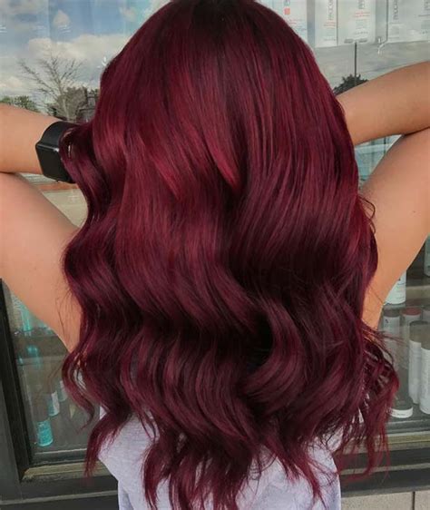 The Allure of Burgundy Red Hair Color