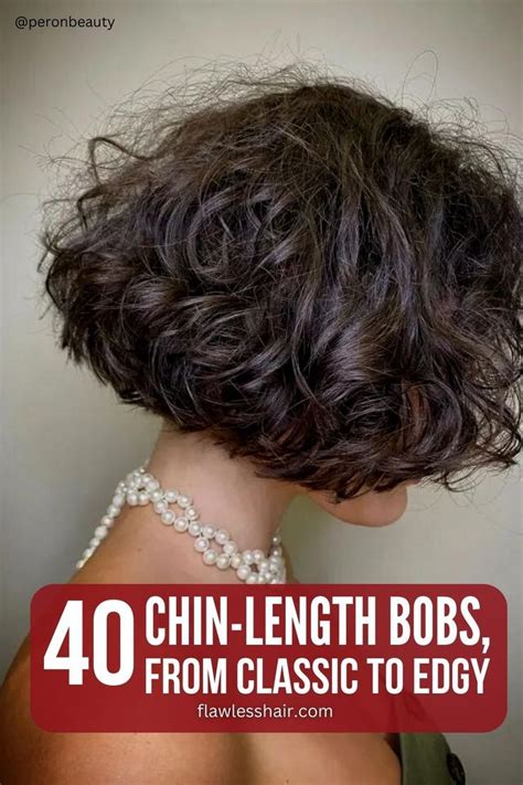 The Allure of Chin Length Bobs