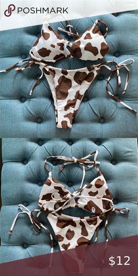 The Allure of Cow Print Bikinis