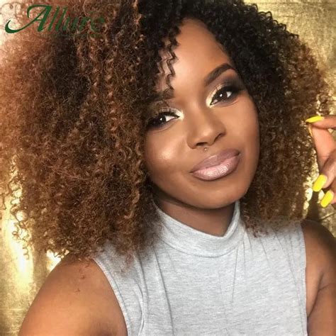 The Allure of Curly Wig Ombre