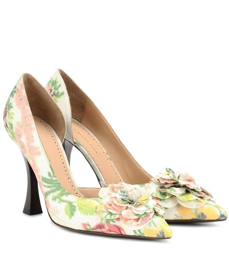 The Allure of Floral Pumps