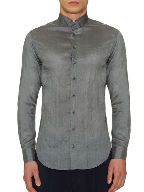 The Allure of Giorgio Armani Men's Shirts