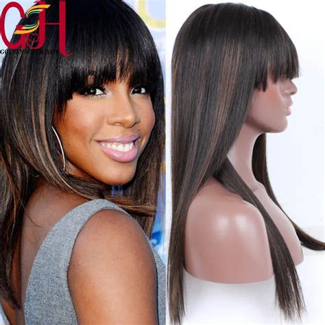 The Allure of Lace Front Human Hair Wigs with Bangs