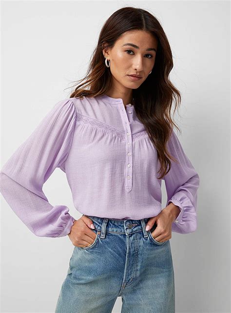 The Allure of Lilac Blouses