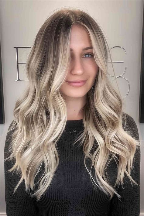 The Allure of Platinum Blonde Balayage