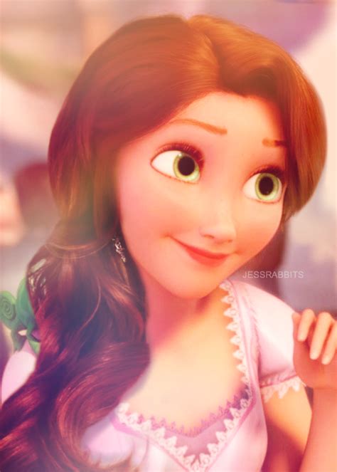 The Allure of Rapunzel's Brown Hair