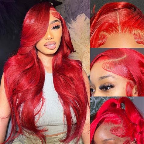 The Allure of Red Lace Front Wigs: A Comprehensive Guide