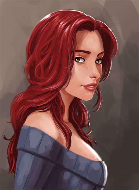 The Allure of Redhead Female Characters