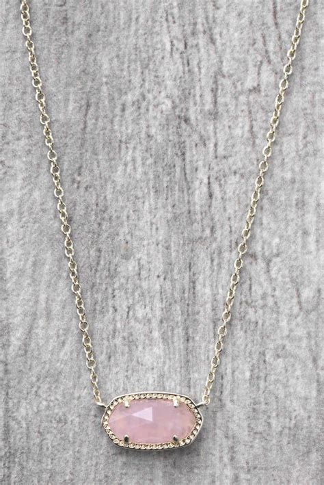 The Allure of Rose Quartz: Adorn Yourself with Kendra Scott's Captivating Necklace