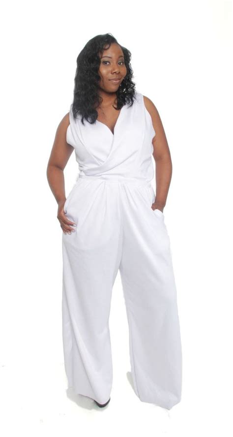 The Allure of White Jumpsuits for Plus-Size Women