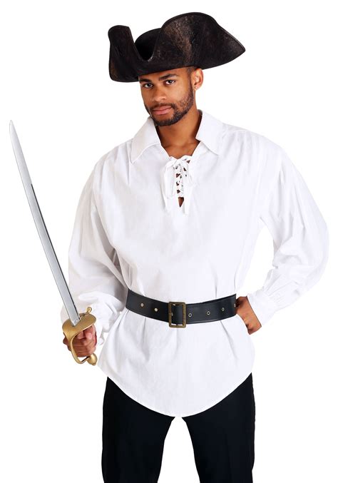 The Allure of the Pirate Shirt White