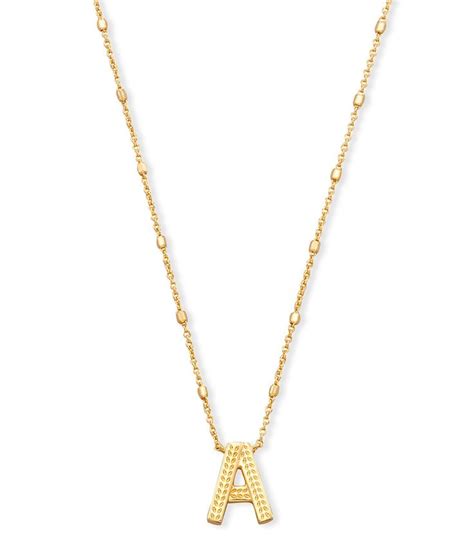 The Alluring Allure of Kendra Scott Initial Necklaces: A Timeless Expression of Self