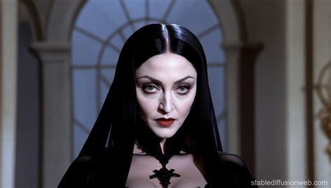 The Alluring Enigma of Morticia Addams' Iconic Gown: A Sartorial Masterclass