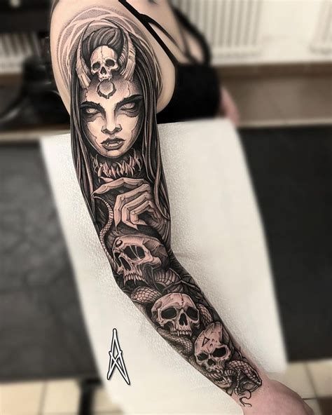 The Alluring Symbolism of Necromancer Tattoos