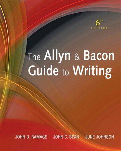 The Allyn and Bacon Guide to Writing w Mycomplab Student Access Code PDF