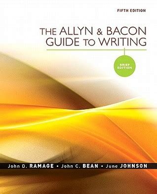 The Allyn and Bacon Guide to Writing w Mycomplab Student Access Code PDF