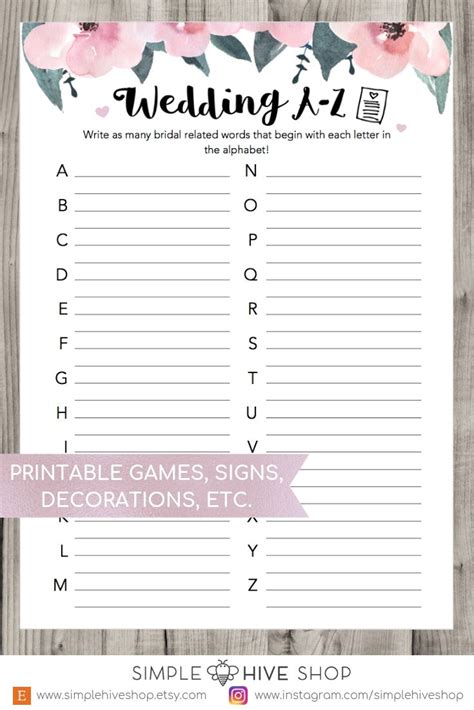 The Alphabet Wedding PDF