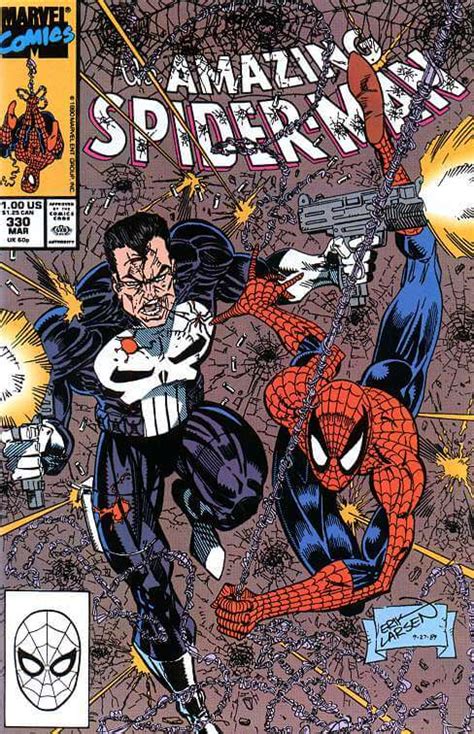 The Amazing Spider-Man 330 Co-Starring the Punisher in The Powder Chase Marvel Comics Doc