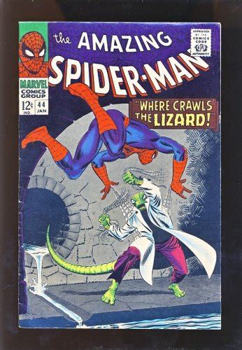 The Amazing Spider-Man 44 Vol 1 1967 Where Crawls the Lizard Volume 1 Doc