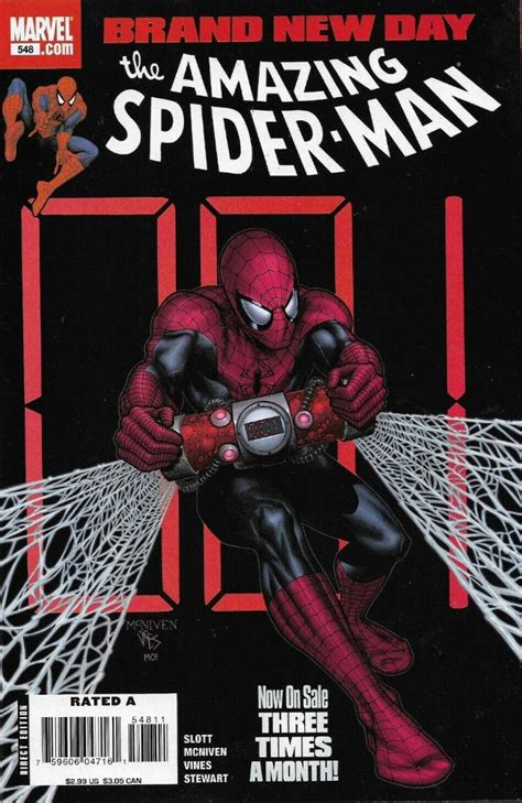 The Amazing Spider-Man 548 Blood Ties Brand New Day Marvel Comics Doc