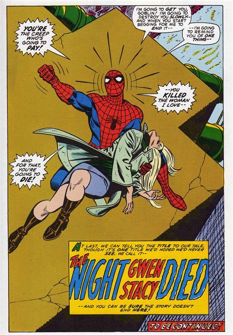 The Amazing Spider-Man The Night Gwen Stacy Died