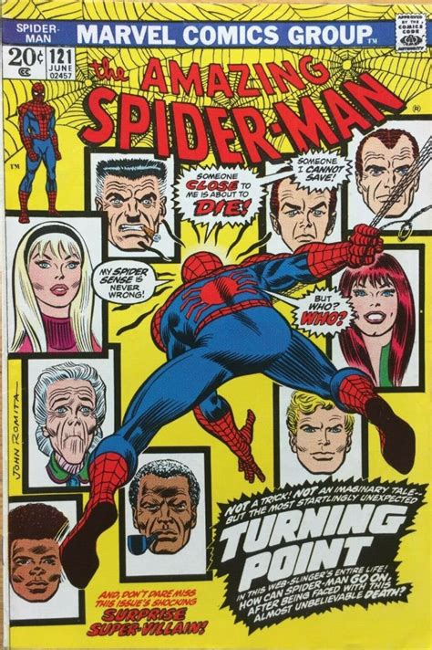 The Amazing Spider-Man Turning Point 1973 Vol 1 No 121 June Volume 1 PDF