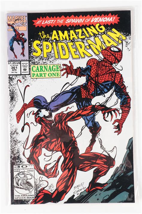 The Amazing Spider-man 362 Carnage Part Two Vol 1 May 1992 Kindle Editon