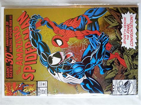 The Amazing Spiderman 375Comic Book-Giant Sized 30th Anniversary Issue Spidey vsVenomThe Final Confrontation Epub