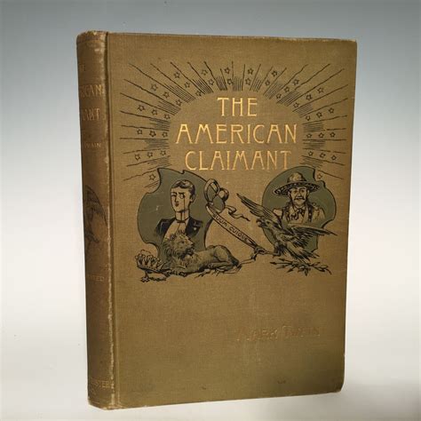 The American Claimant 1892 The Oxford Mark Twain Doc