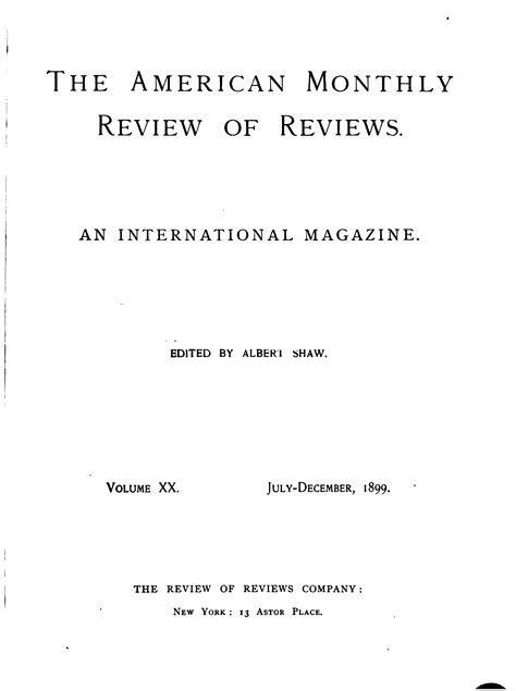 The American Monthly Review Epub