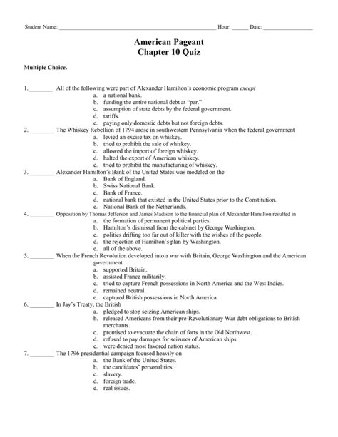 The American Pageant Packet Answers PDF
