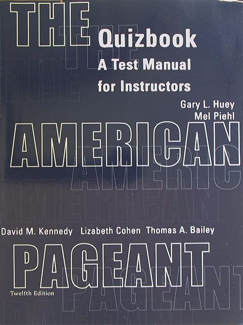 The American Pageant Twelfth Edition Workbook Answers PDF