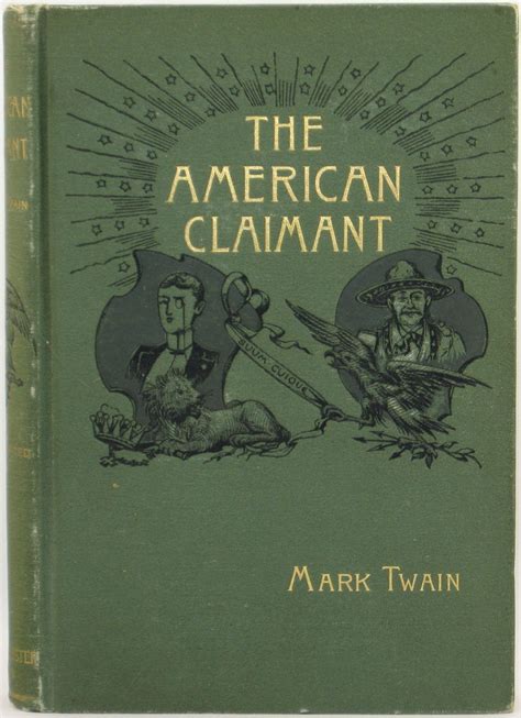 The American claimant 1892 ByMark Twain A NOVEL illustrated ByDaniel Carter Beard June 21 1850 June 11 1941 was an American painter etcher miniaturist illustrator Doc